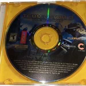 Terminator 3‎ War Of The Machines PC CD-ROM 2003 Atari Teen DISC ONLY